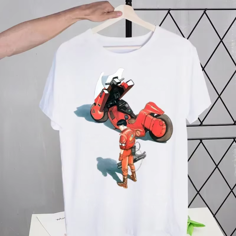 Akira Kaneda Iconic Bike Pose T-Shirt