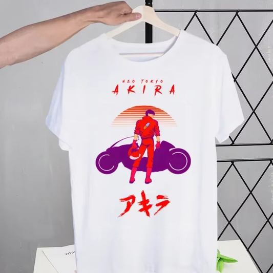 Akira Neo Tokyo Sunset Bike T-Shirt