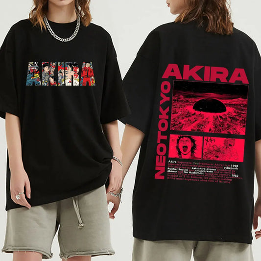 Akira Anime Graphic Oversized T-Shirt