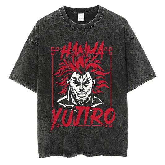 Yujiro Hanma Savage King Vintage T-Shirt